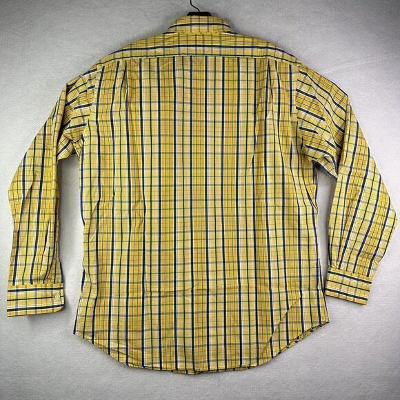 Polo By Ralph Lauren Estate Sport Men’s Size Large Yellow Green Button Shirt - Picture 2 of 10